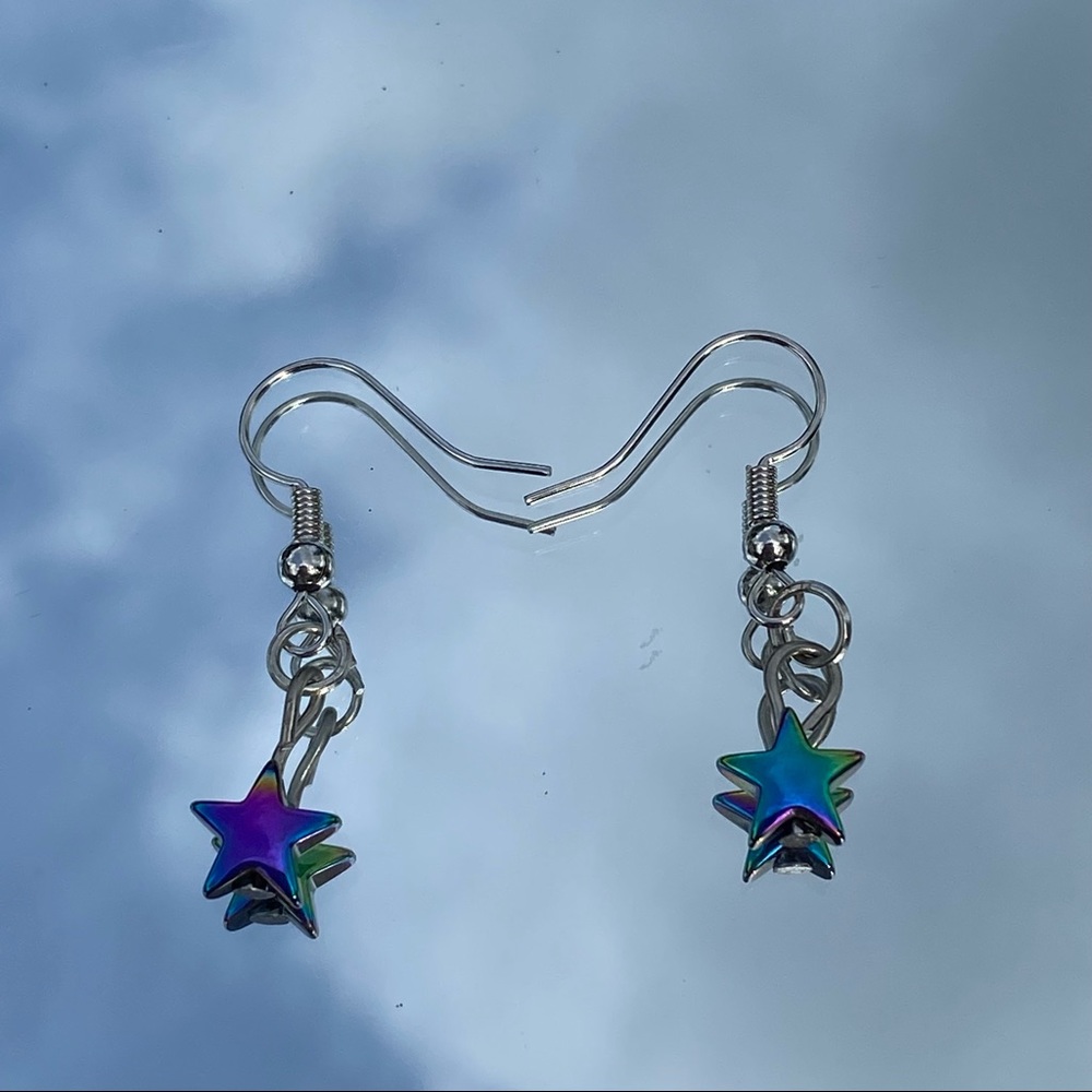 star earrings